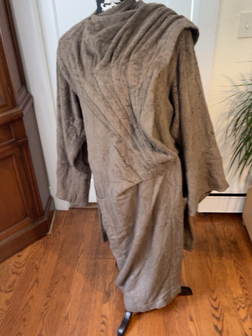 Archival Thierry Mugler Runway Prototype Sculptural Draped Coat– Anna Bayle 6060